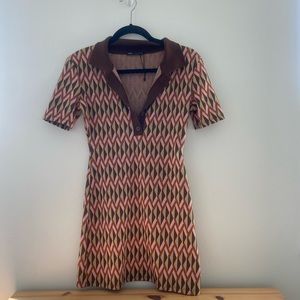 ZARA JACQUARD DRESS